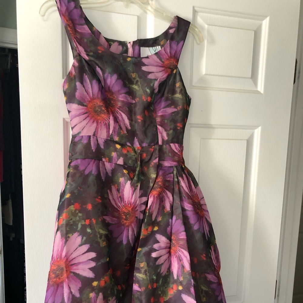 Purple party dress